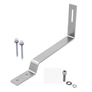 Plokščiųjų plytelių laikikliai pv saulės plokštės plytelių stogo aliuminio stovas / laikiklis / stalčių sistema