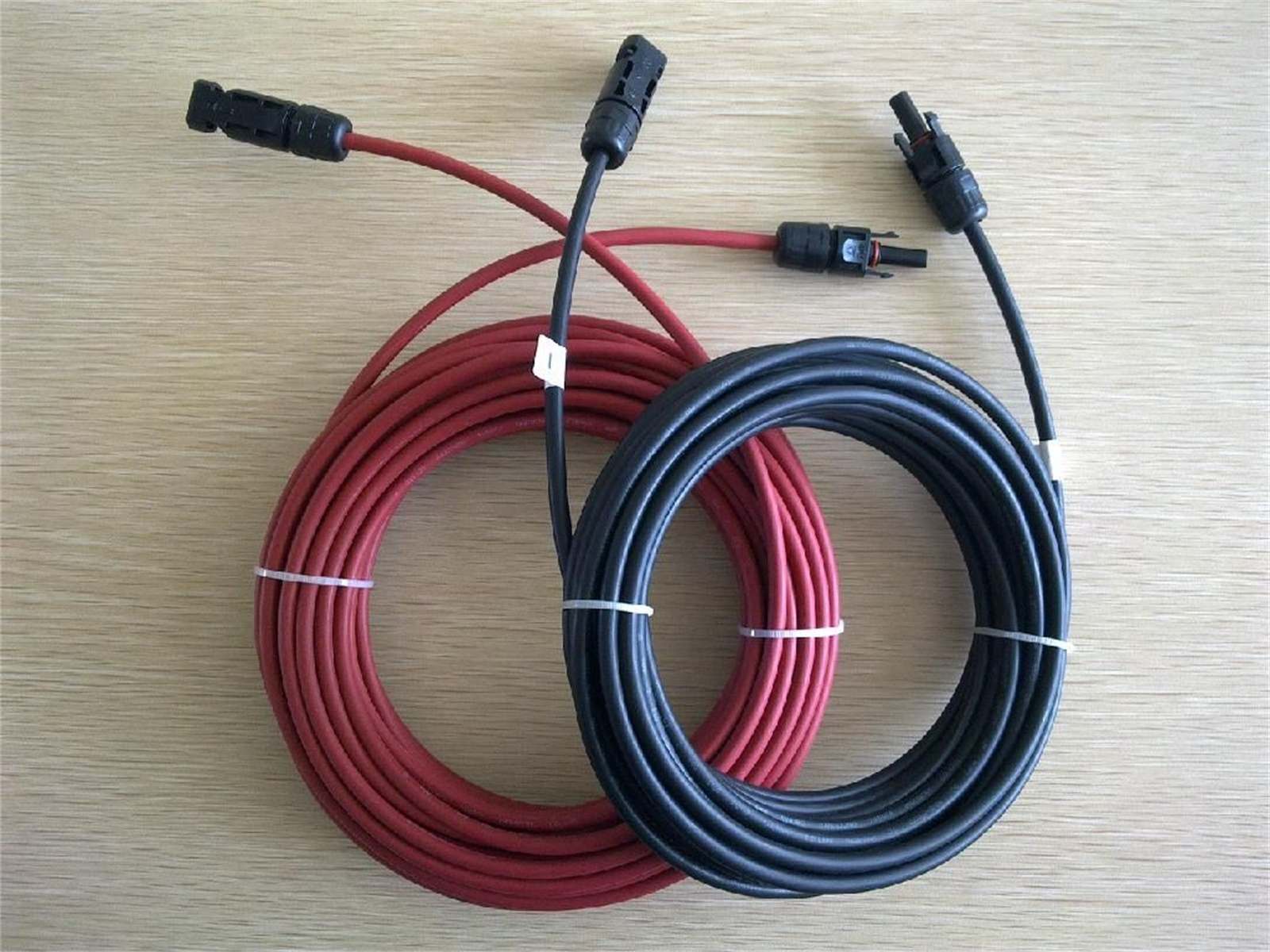 How to install the solar cable