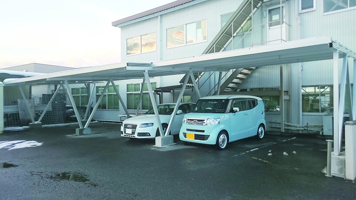 AL6005-T5 Solar Energy Car Carport system