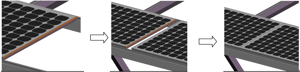 AL6005-T5 Solar Energy Car Carport system