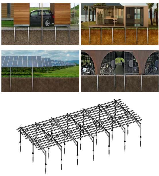 Application of Foundation Ground Screws