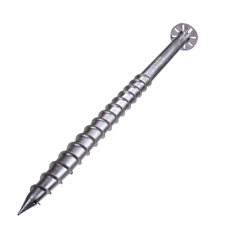 Galvanized steel Ground Screw Pile