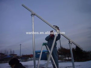 Q235 Plieno U tipo varžtas saulės baterijų laikiklis rinkinys