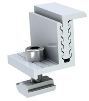 Saulės skydelio reguliuojamo galinio spaustuko tiekėjas