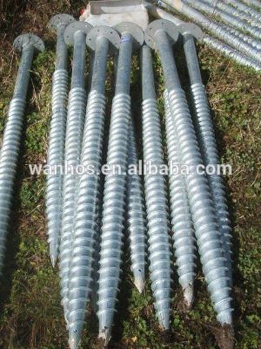„WS Steel Q235“ įžeminimo varžtas, skirtas montuoti ant saulės