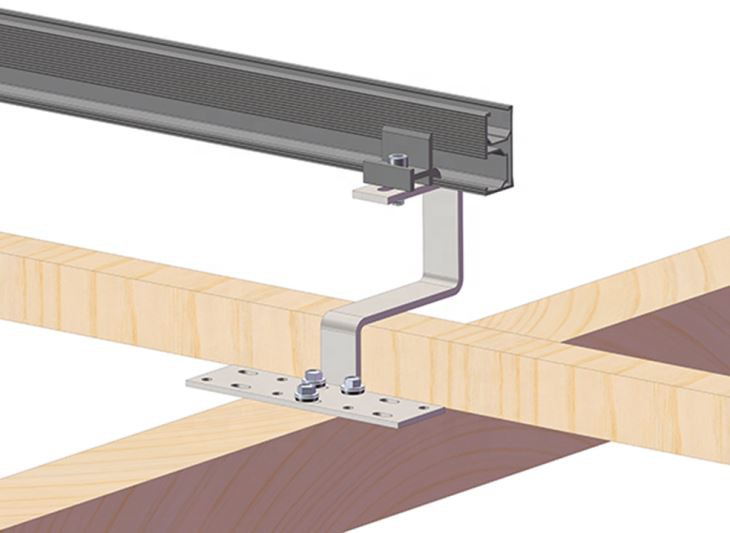 Solar Tile Roof Mounting Brackets