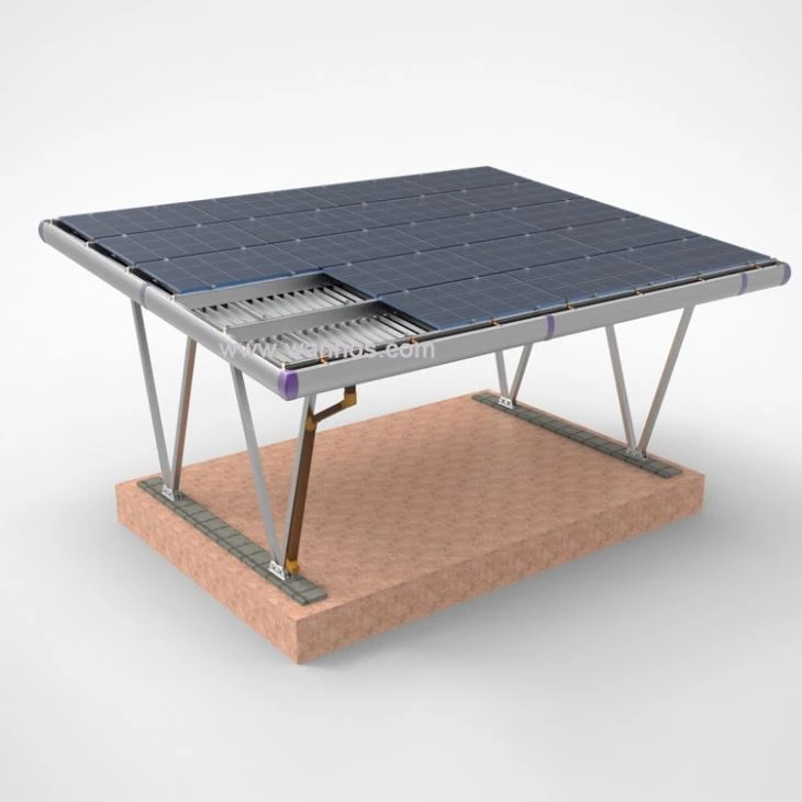 Solar Waterproof Pv Carport Mounting System/Carport Construction/Car Parking Mounting Structure
