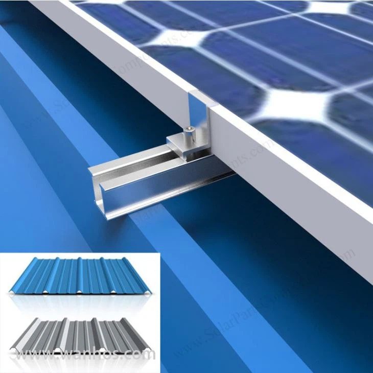 Tin Roof Solar Mounting Structure Install Solution