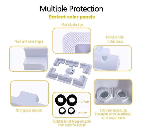 caravan solar panel mounts details