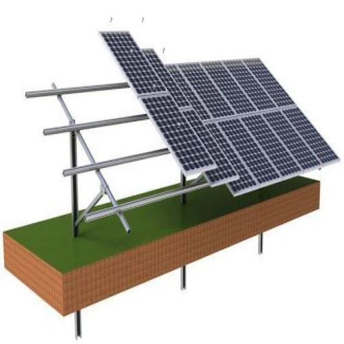Solar Panel Pole Mount Bracket 3D Map